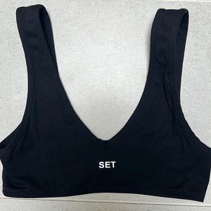 Set Active XS Sportsbody Dip Bra Onyx